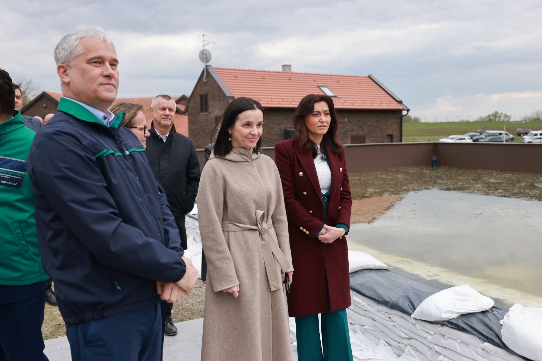 Županica obišla prvi Obučni centar za obranu od poplava u Hrvatskoj