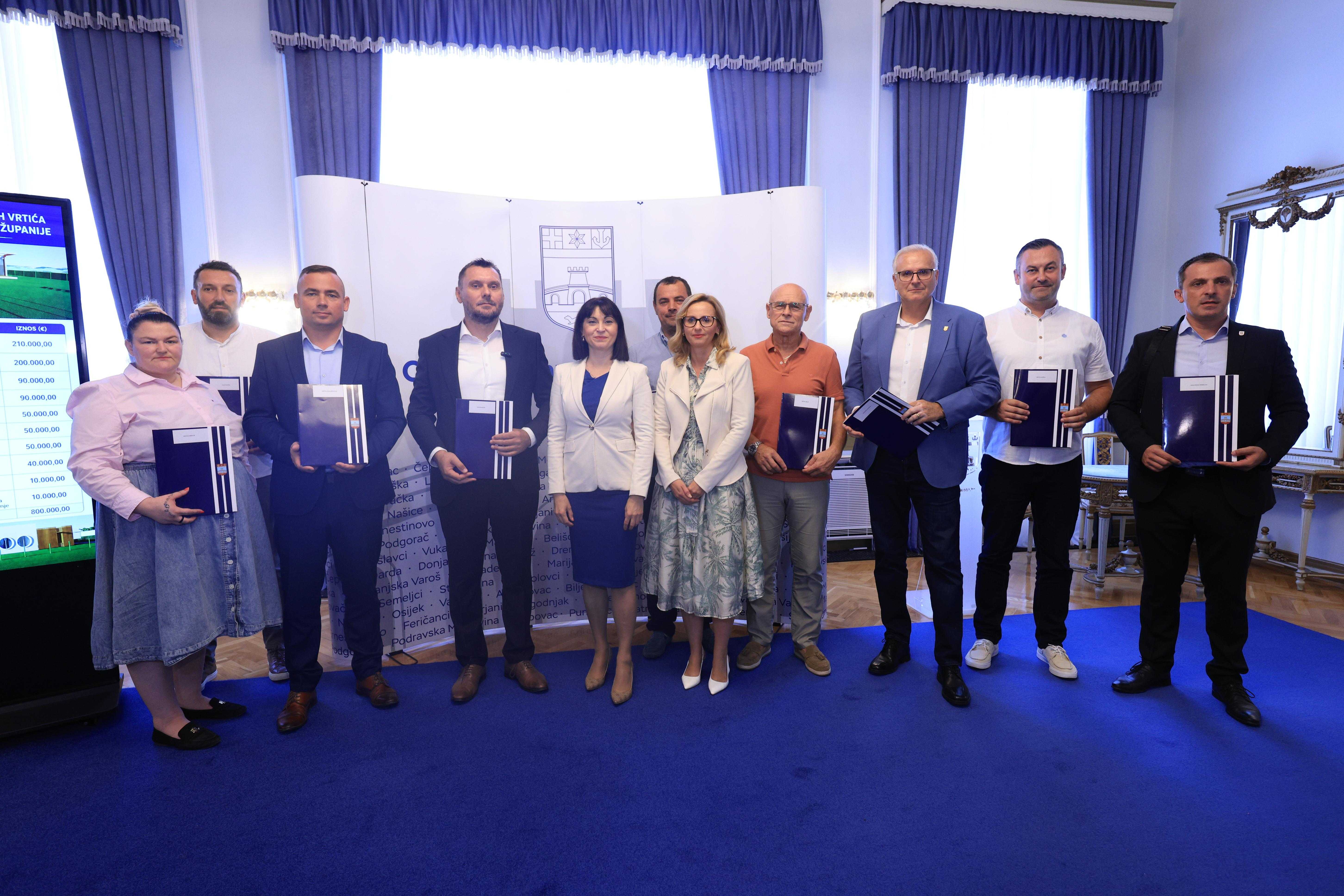 Županica Nataša Tramišak dodijelila 800 tisuća eura za izgradnju i dogradnju dječjih vrtića u 10 gradova i općina