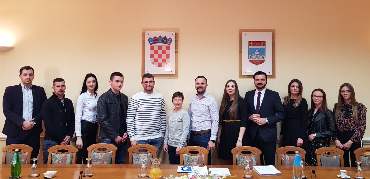 Marko Kapular predsjednik, Ines Resler potpredsjednica Županijskog savjeta mladih
