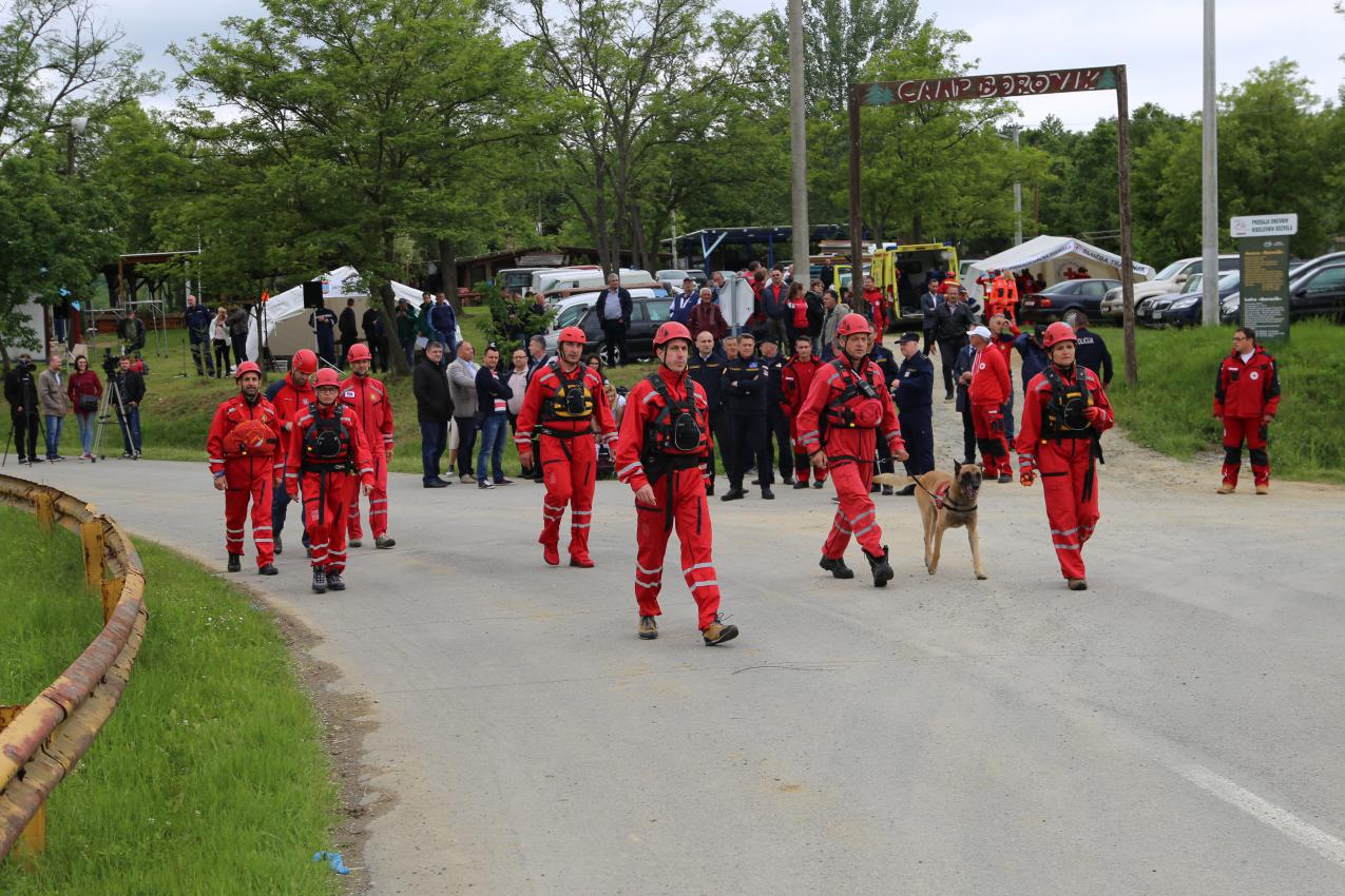 Pokazna vježba operativnih snaga sustava civilne zaštite Osječko-baranjske županije "Borovik 2019."