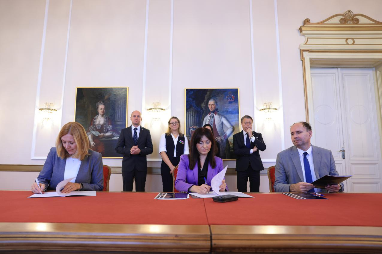 Novim ugovorom nastavlja se snažna suradnja OBŽ-a, EFOS-a i HUP-a