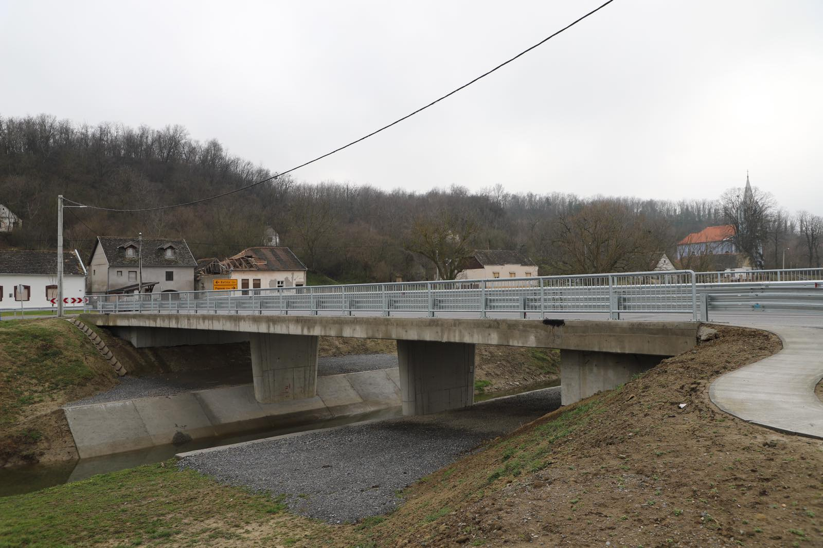U Dražu sagrađen novi most preko Karašice i uređene prilazne ceste
