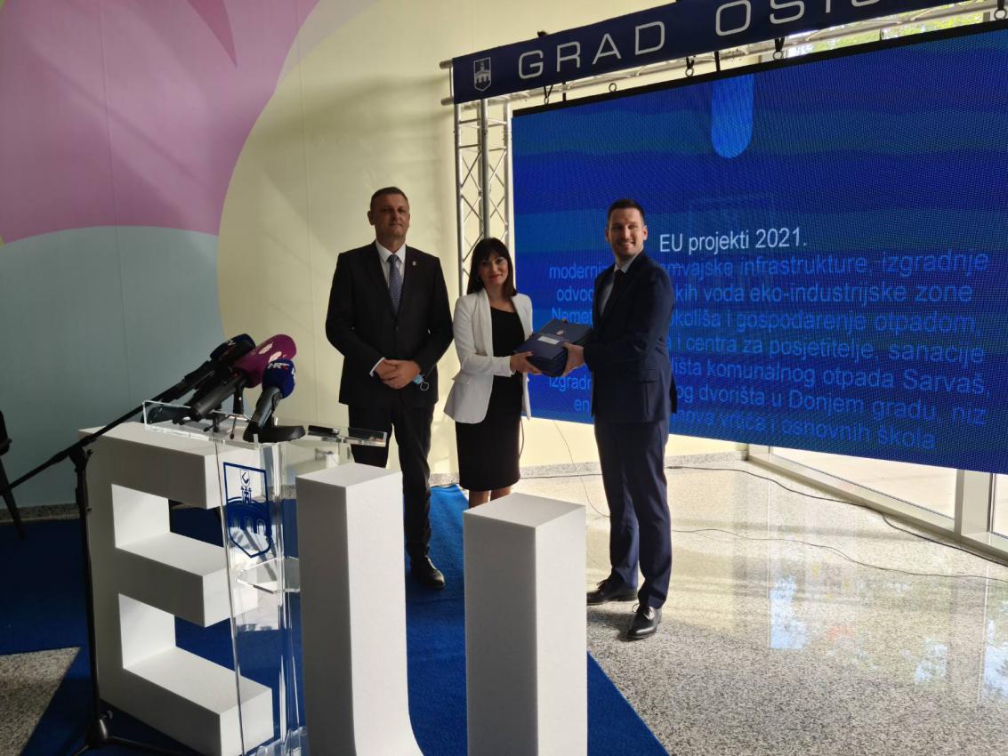 Ubrzava se realizacija EU projekata Grada Osijeka