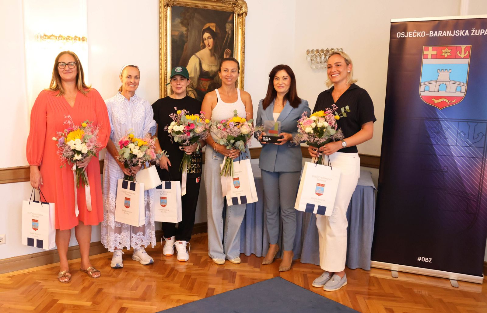 Županica primila Donnu Vekić, Ivu Majoli, Martinu Hingis, Mary Pierce i Marion Bartoli