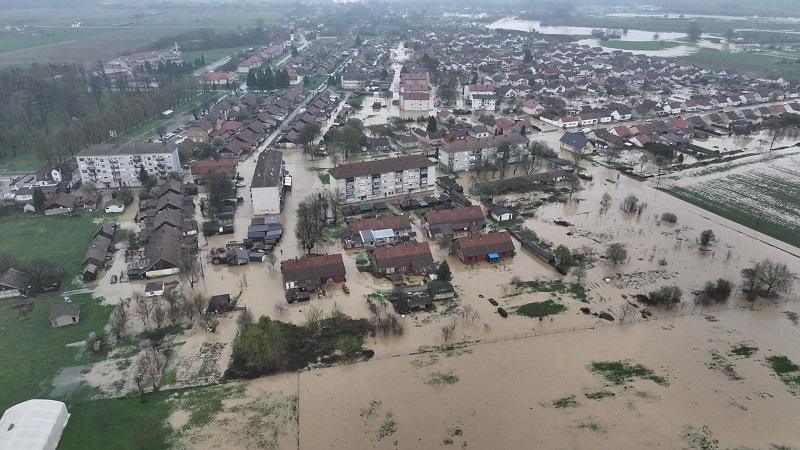 Poplave u našičkom kraju, najteže u Đurđenovcu, sve službe na terenu