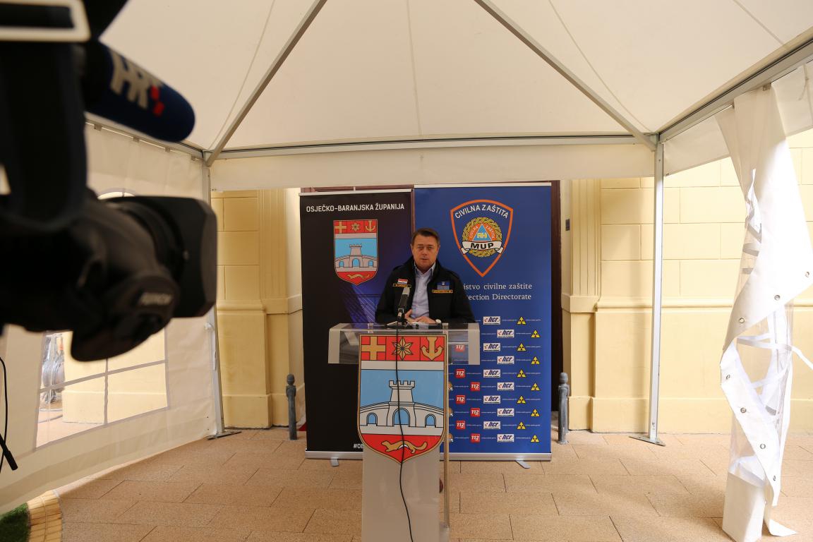 Dvije novozaražene osobe, jedna s područja Osijeka, druga s područja Našica