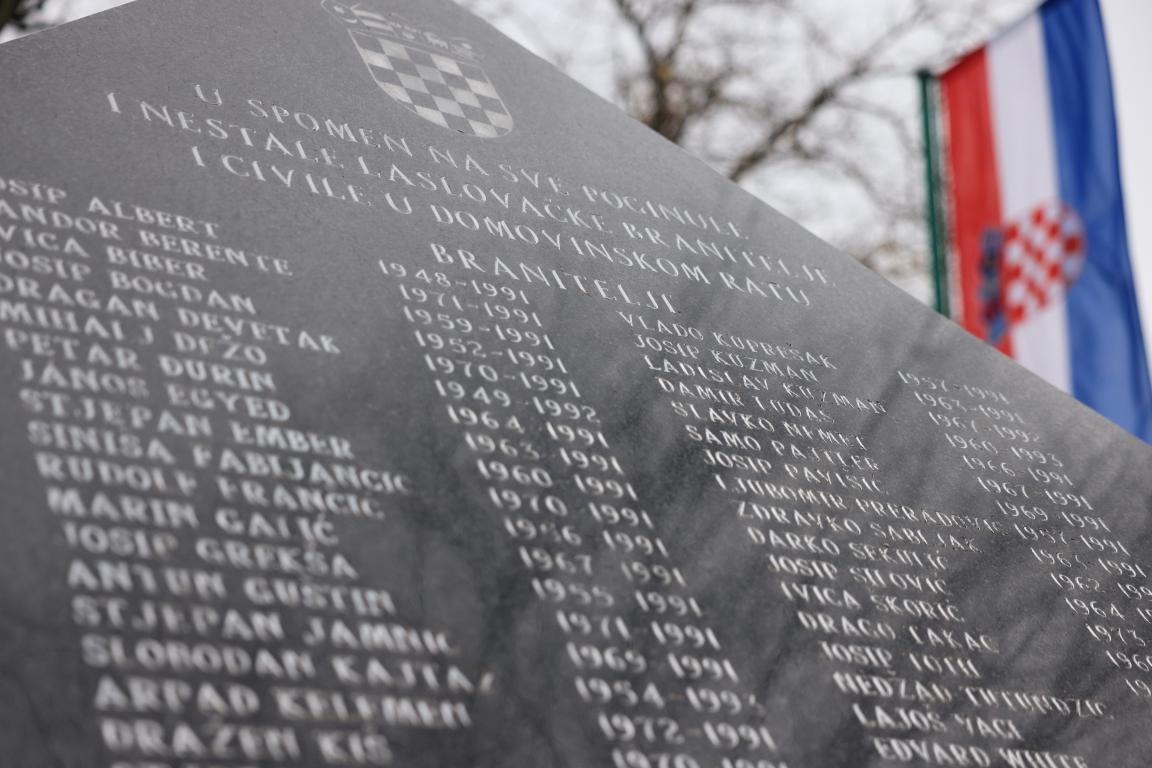 Počast herojskom otporu branitelja Laslova u Domovinskom ratu