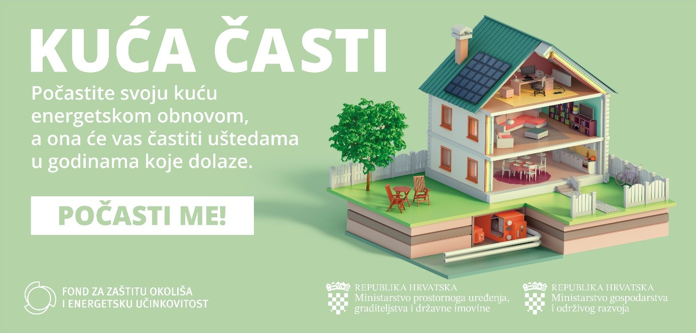 Kako do bespovratnih sredstava za energetsku obnovu obiteljskih kuća?