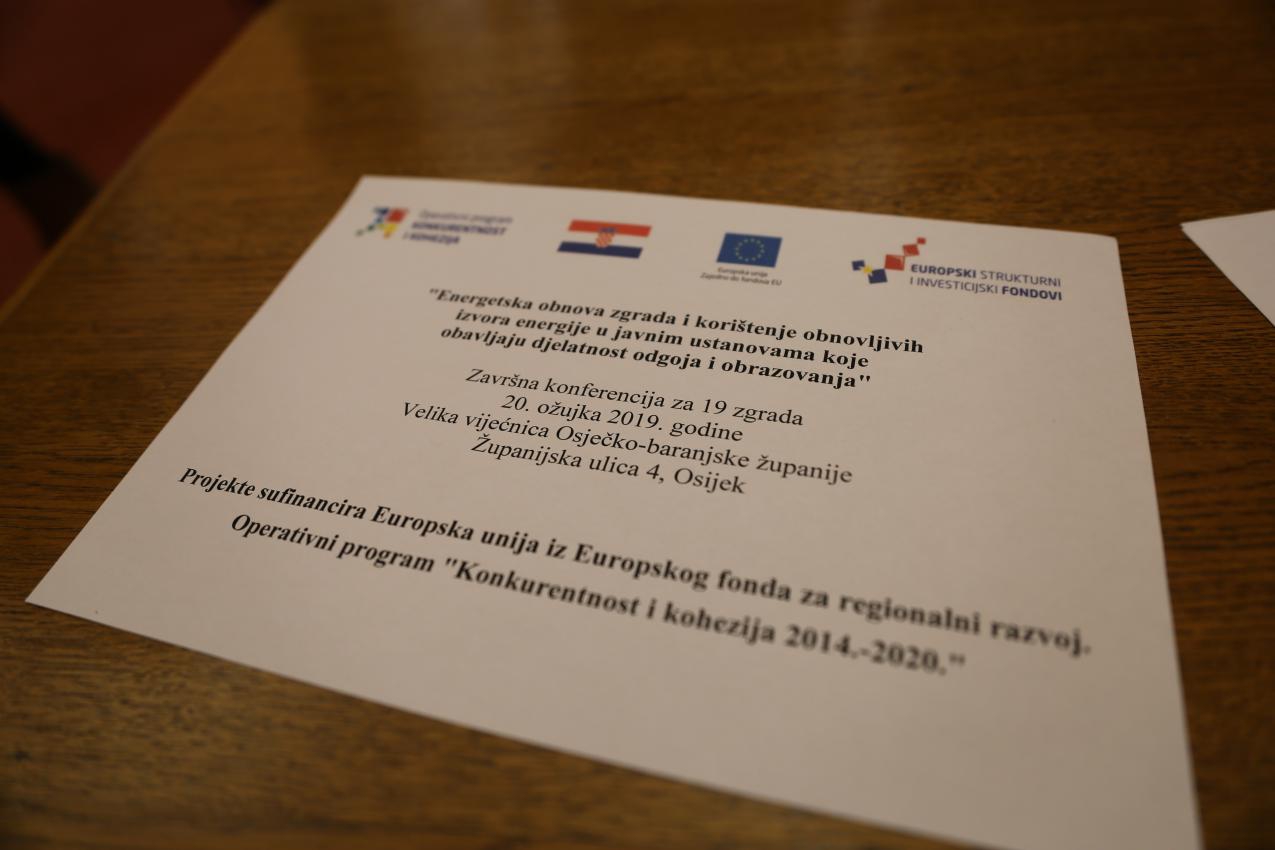 Energetska obnova završena na 19 škola, a počinje na 23 zgrade javnog sektora