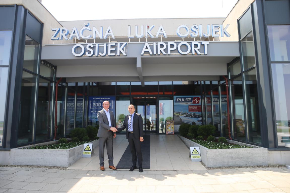 Županija udvostručuje financiranje Zračne luke Osijek