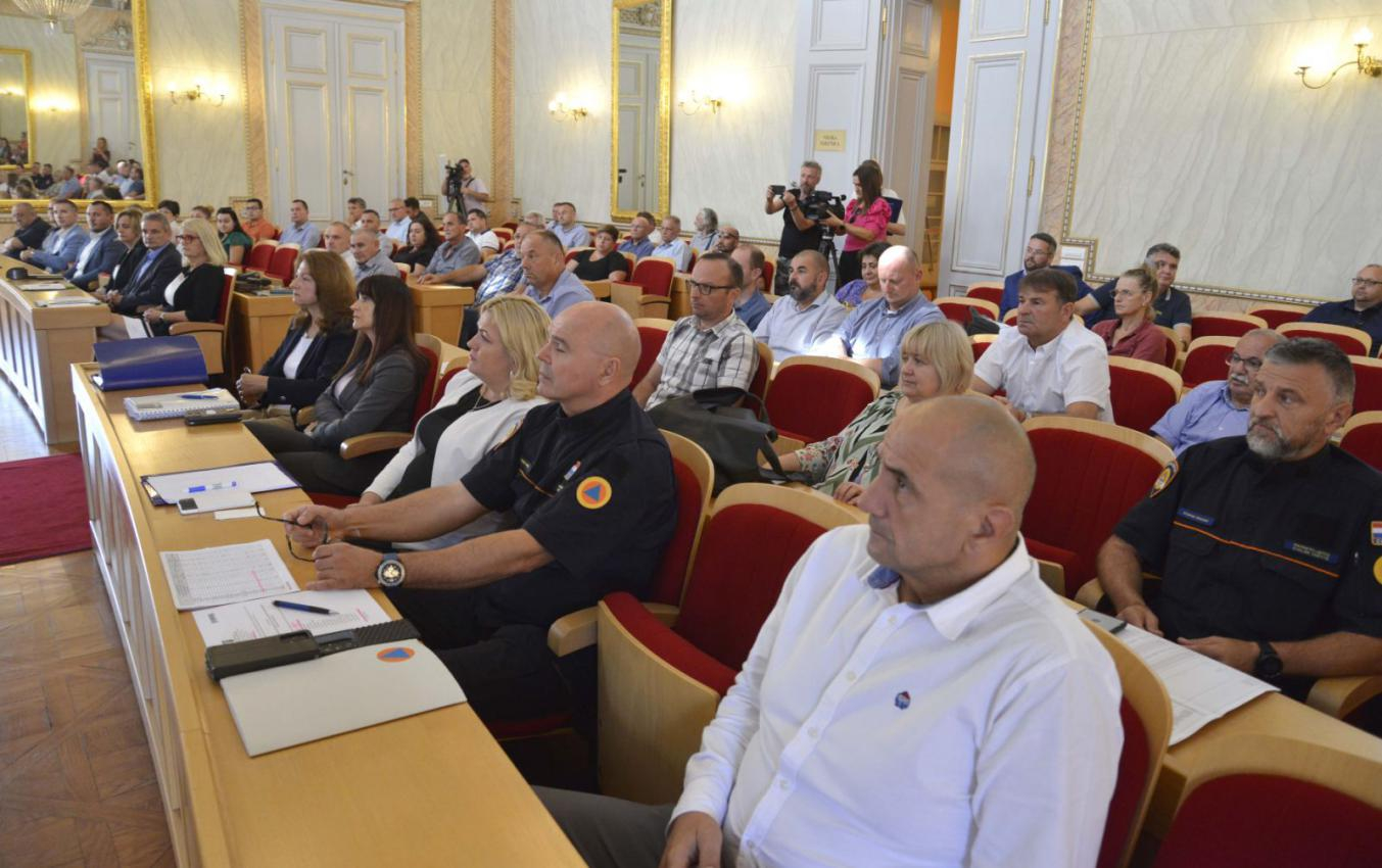 Održana Koordinacija župana Anušića i gradonačelnika i načelnika OBŽ
