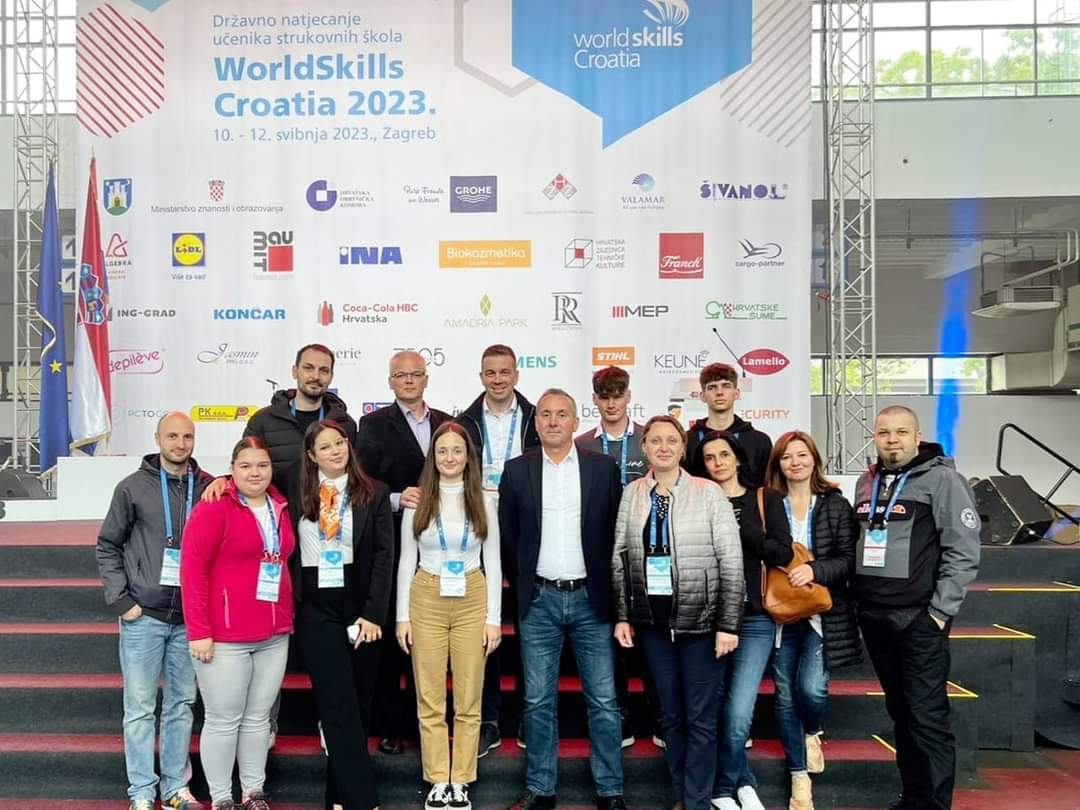 Worldskills Croatia 2023.: Uspješan nastup učenika iz Osječko-baranjske županije