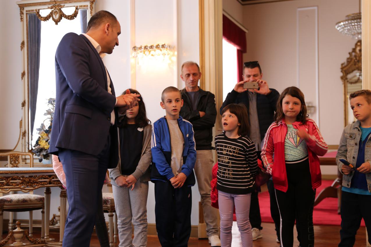 Učenici OŠ Gorjani u posjetu županu