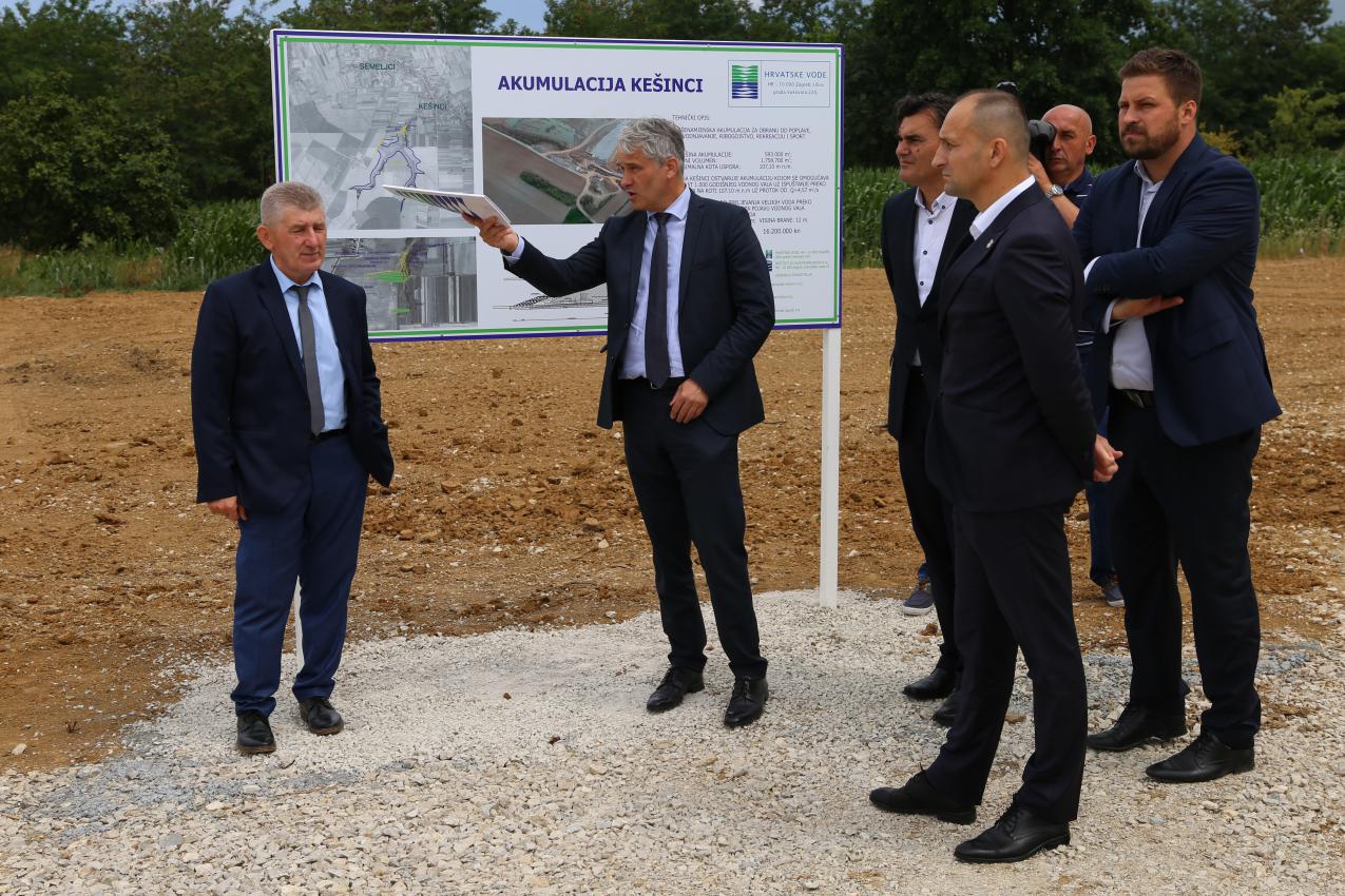 Izgrađena Akumulacija Kešinci, a počinje još veća investicija, aglomeracija Semeljci