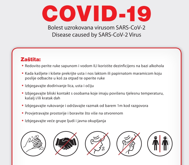 Upute Stožera civilne zaštite Osječko-baranjske županije