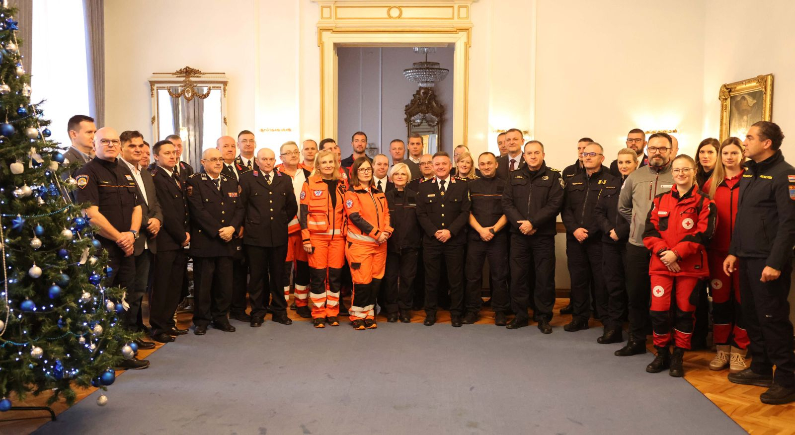 Svečani prijem Osječko-baranjske županije za operativne snage Civilne zaštite