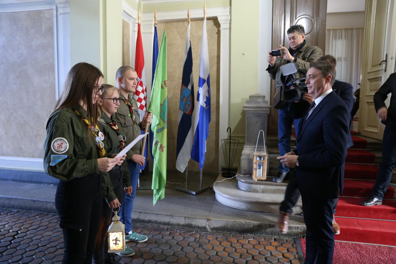 Betlehemsko svjetlo u Osječko-baranjskoj županiji