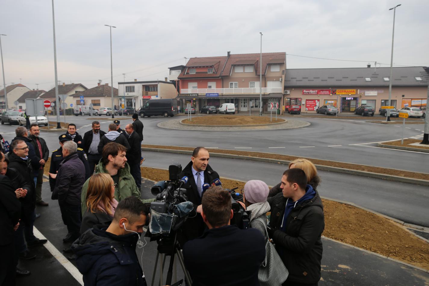 Kružni tok umjesto opasnog „ipsilona“ u Čepinu