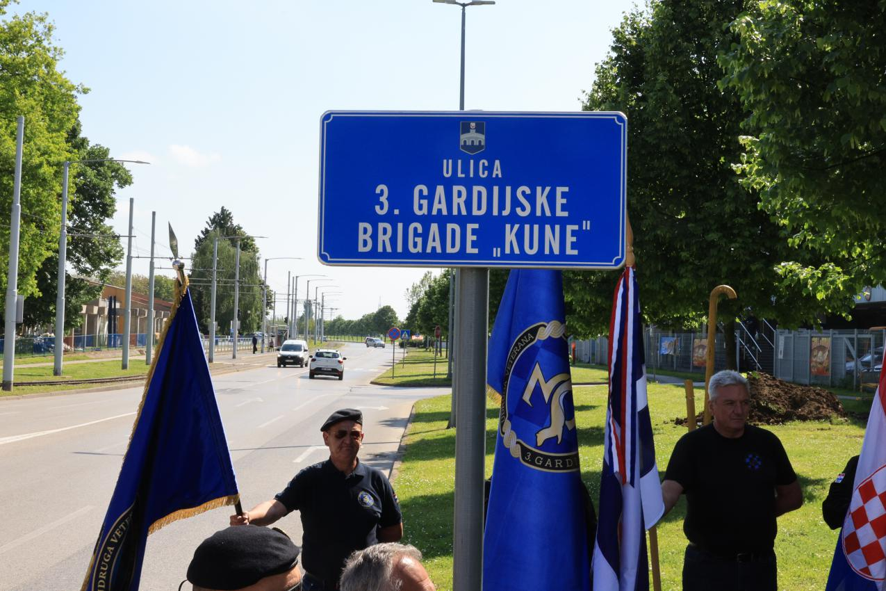 Gacka ulica u Osijeku od sada je Ulica 3. Gardijske brigade „Kune“