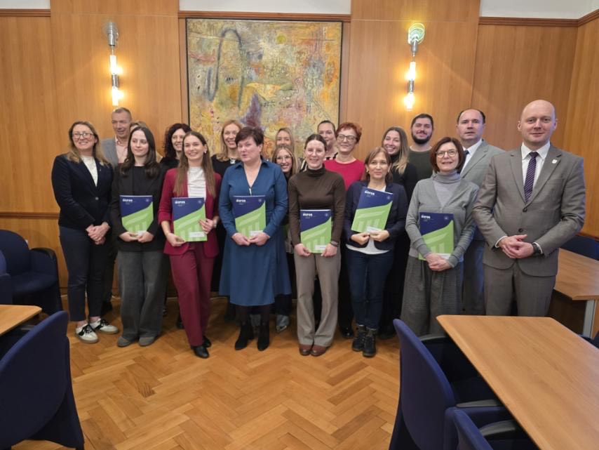 Dodijeljena uvjerenja polaznicima seminara "Priprema EU projekata"