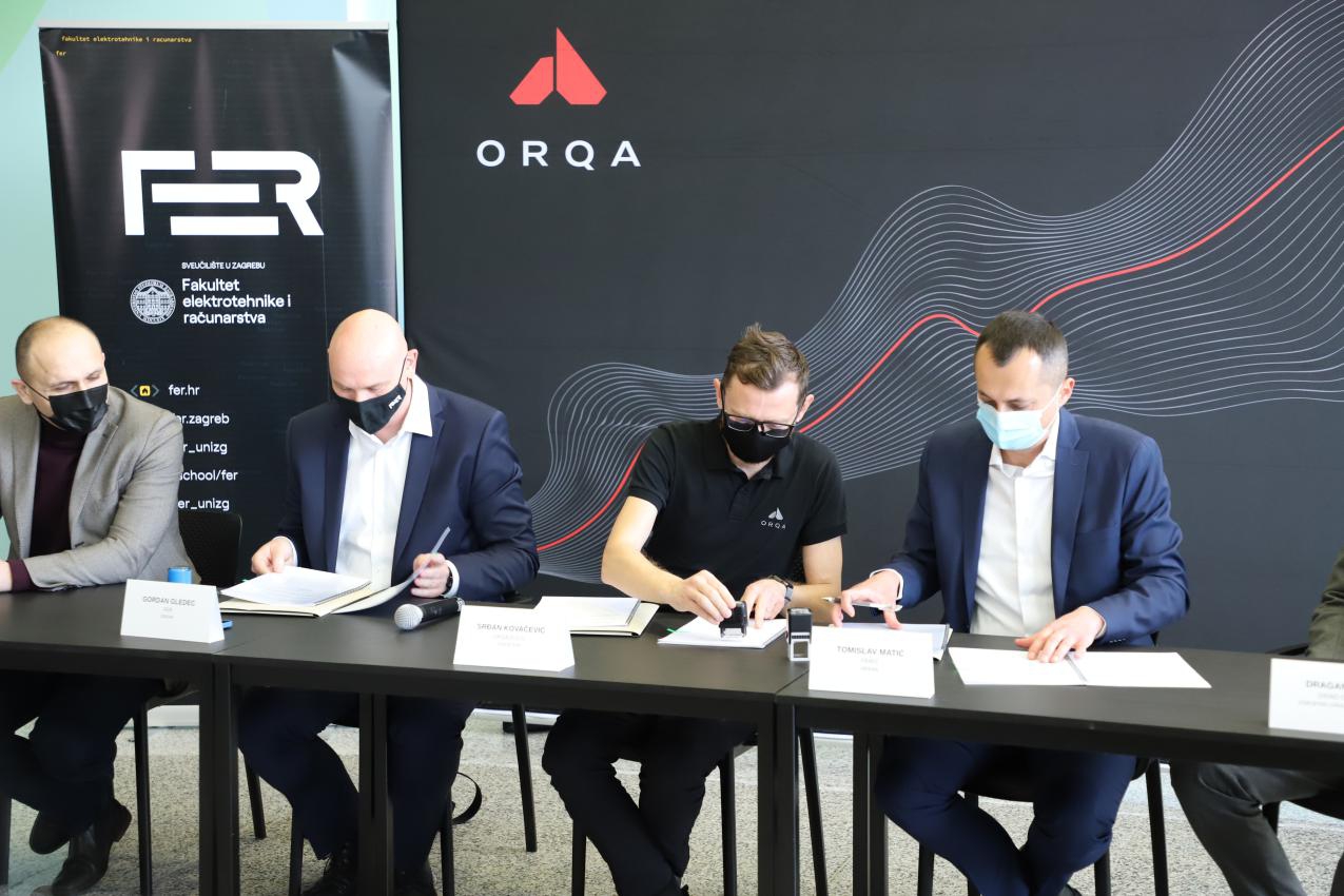 Suradnja tvrtke Orqa, FERIT-a i FER-a osnažit će IT sektor Osijeka i OBŽ